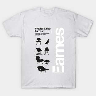 Eames Chairs Collections T-Shirt